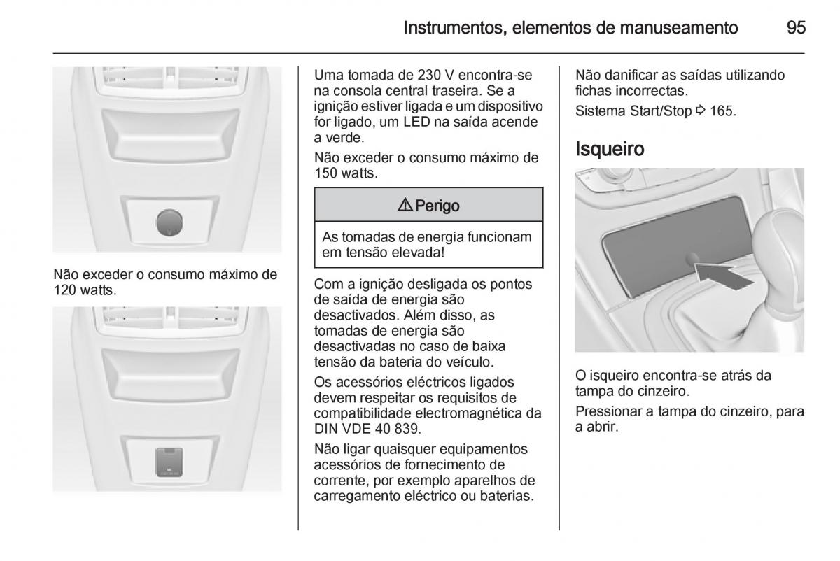 Opel Insignia manual del propietario / page 97