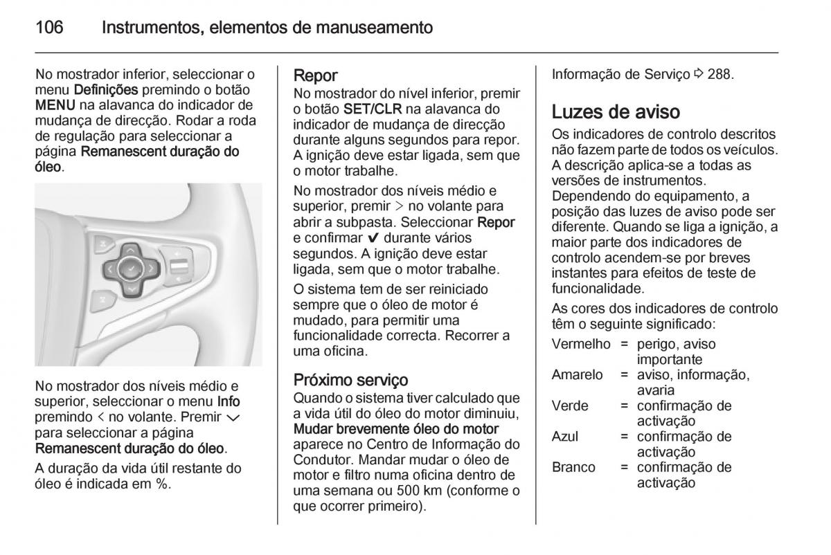 Opel Insignia manual del propietario / page 108