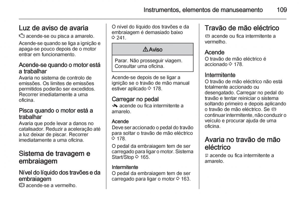 Opel Insignia manual del propietario / page 111