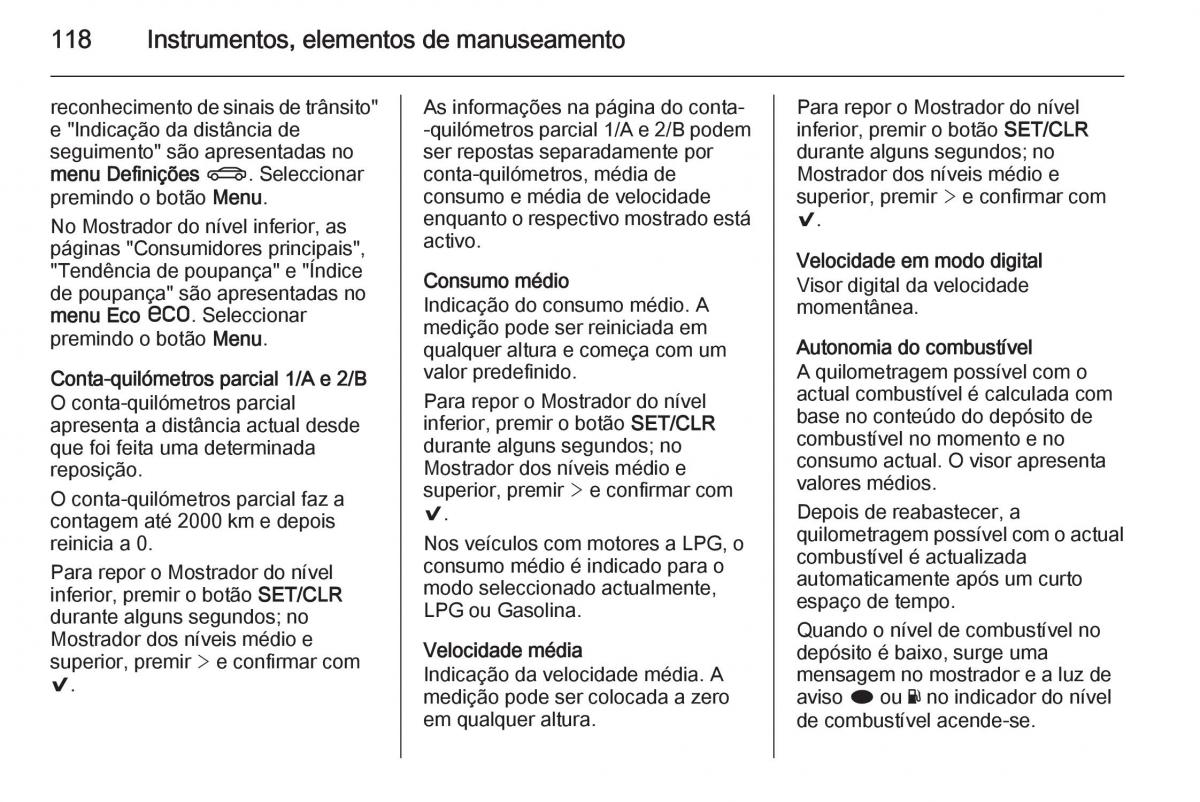 Opel Insignia manual del propietario / page 120