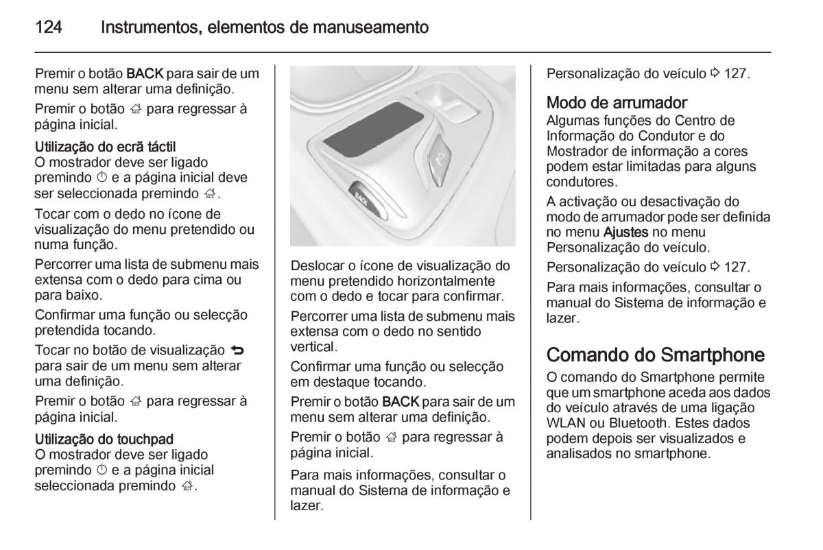 Opel Insignia manual del propietario / page 126