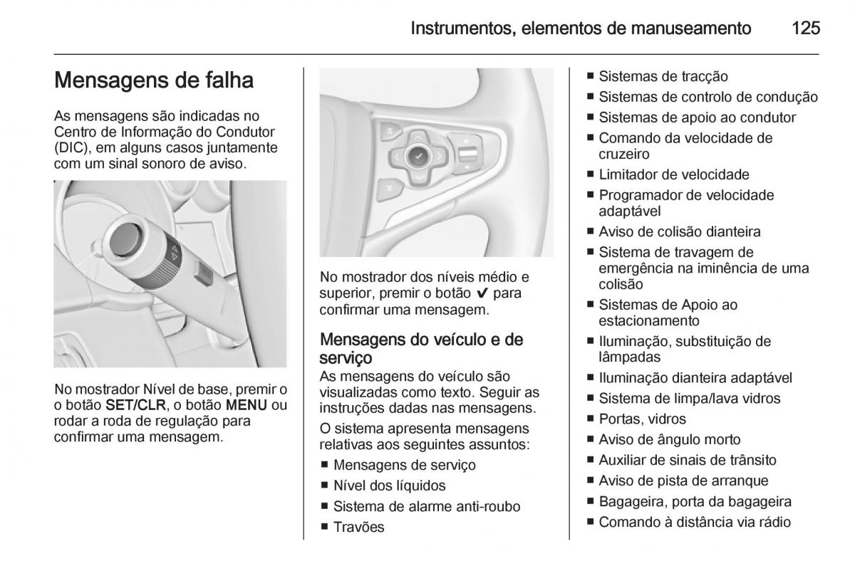 Opel Insignia manual del propietario / page 127