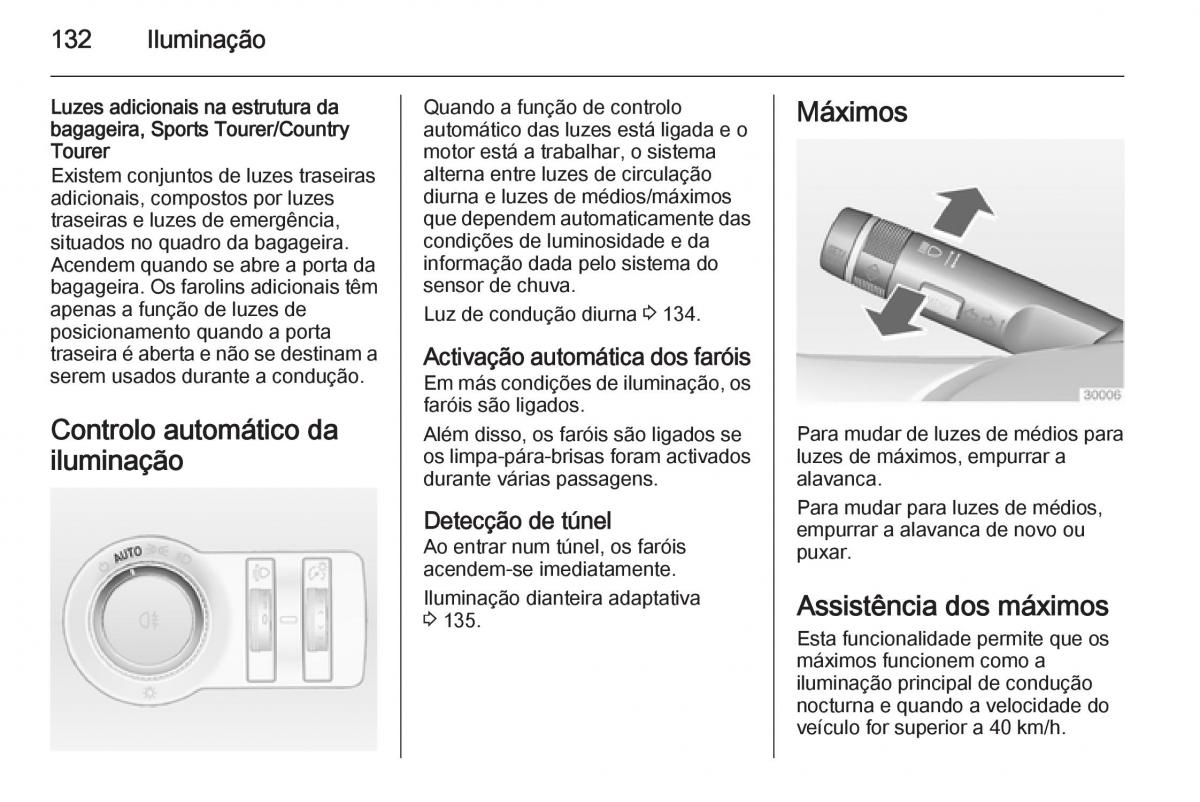 Opel Insignia manual del propietario / page 134