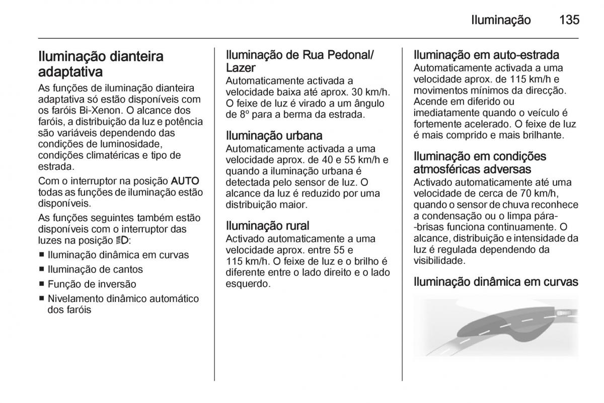 Opel Insignia manual del propietario / page 137