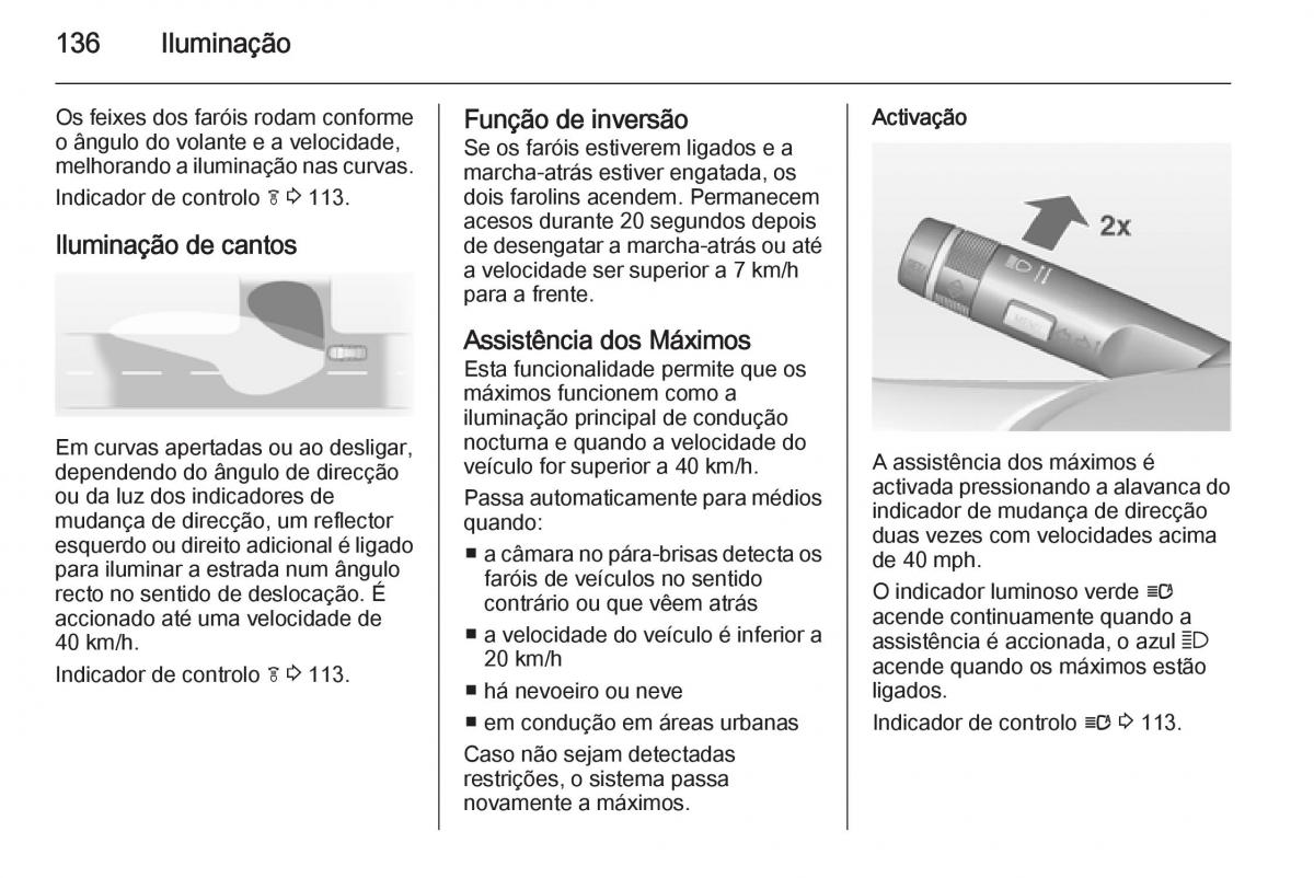 Opel Insignia manual del propietario / page 138