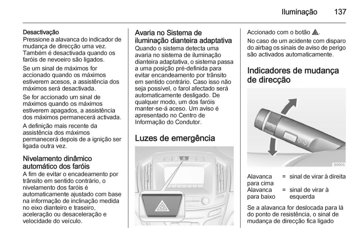 Opel Insignia manual del propietario / page 139