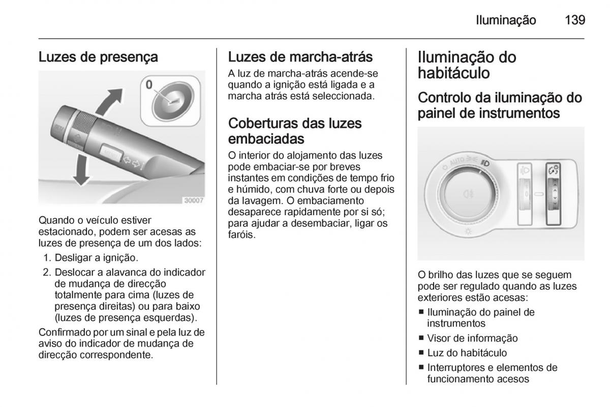 Opel Insignia manual del propietario / page 141