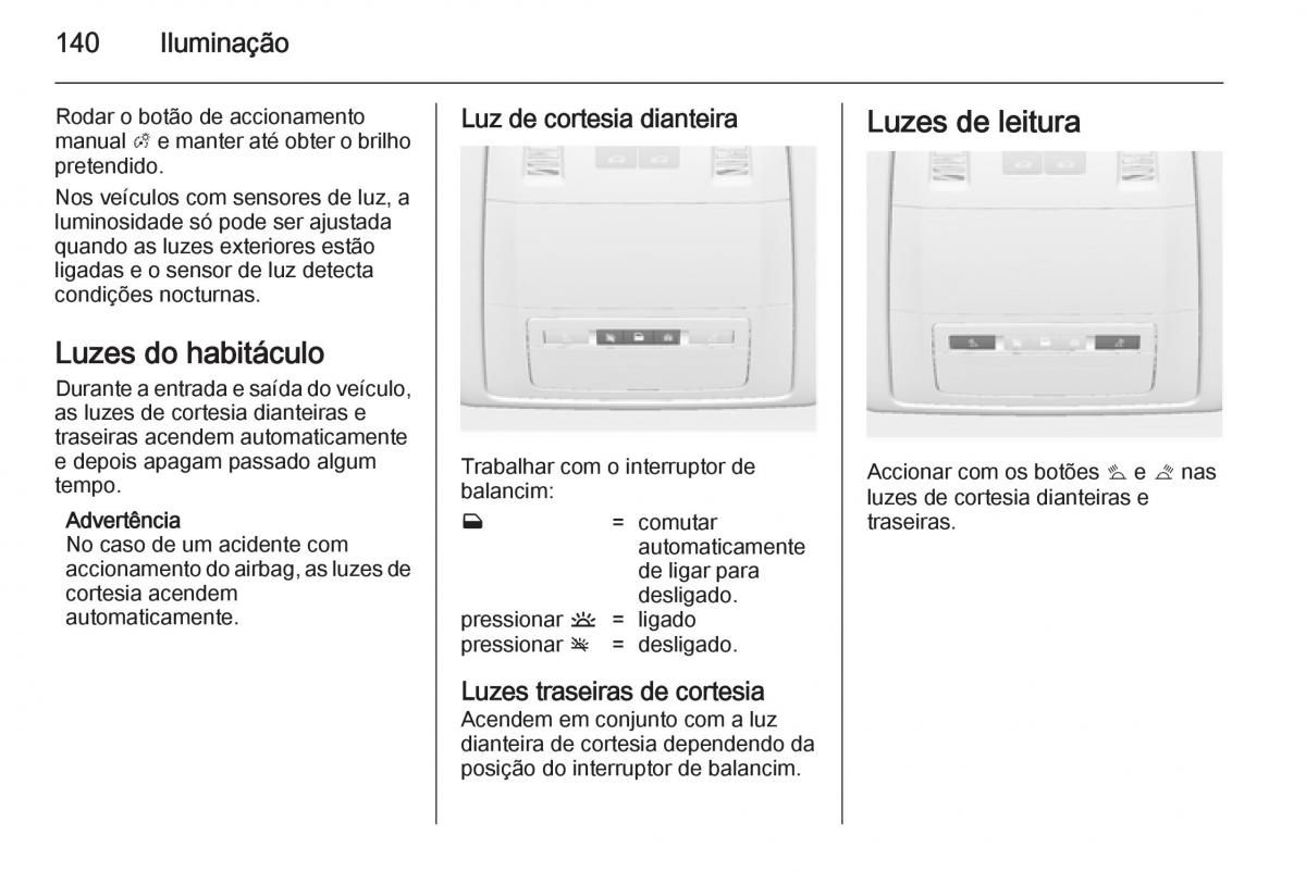 Opel Insignia manual del propietario / page 142