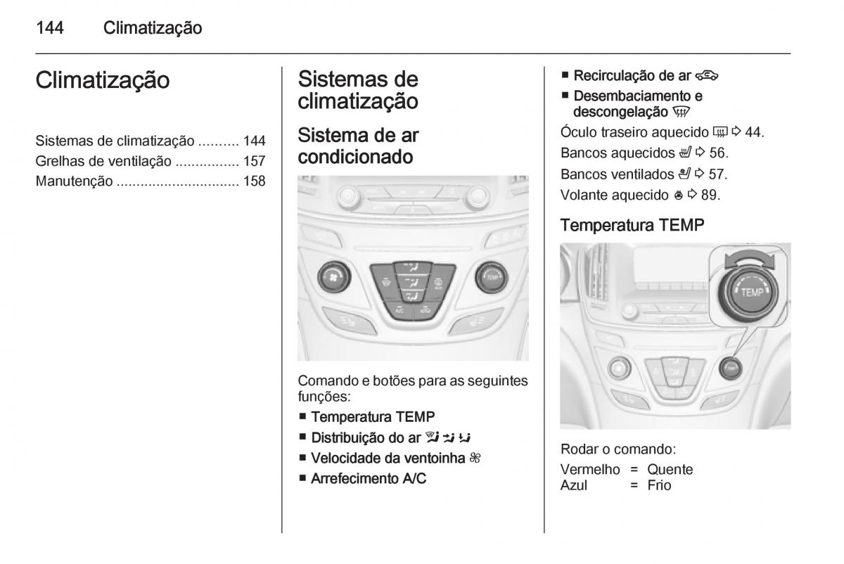 Opel Insignia manual del propietario / page 146