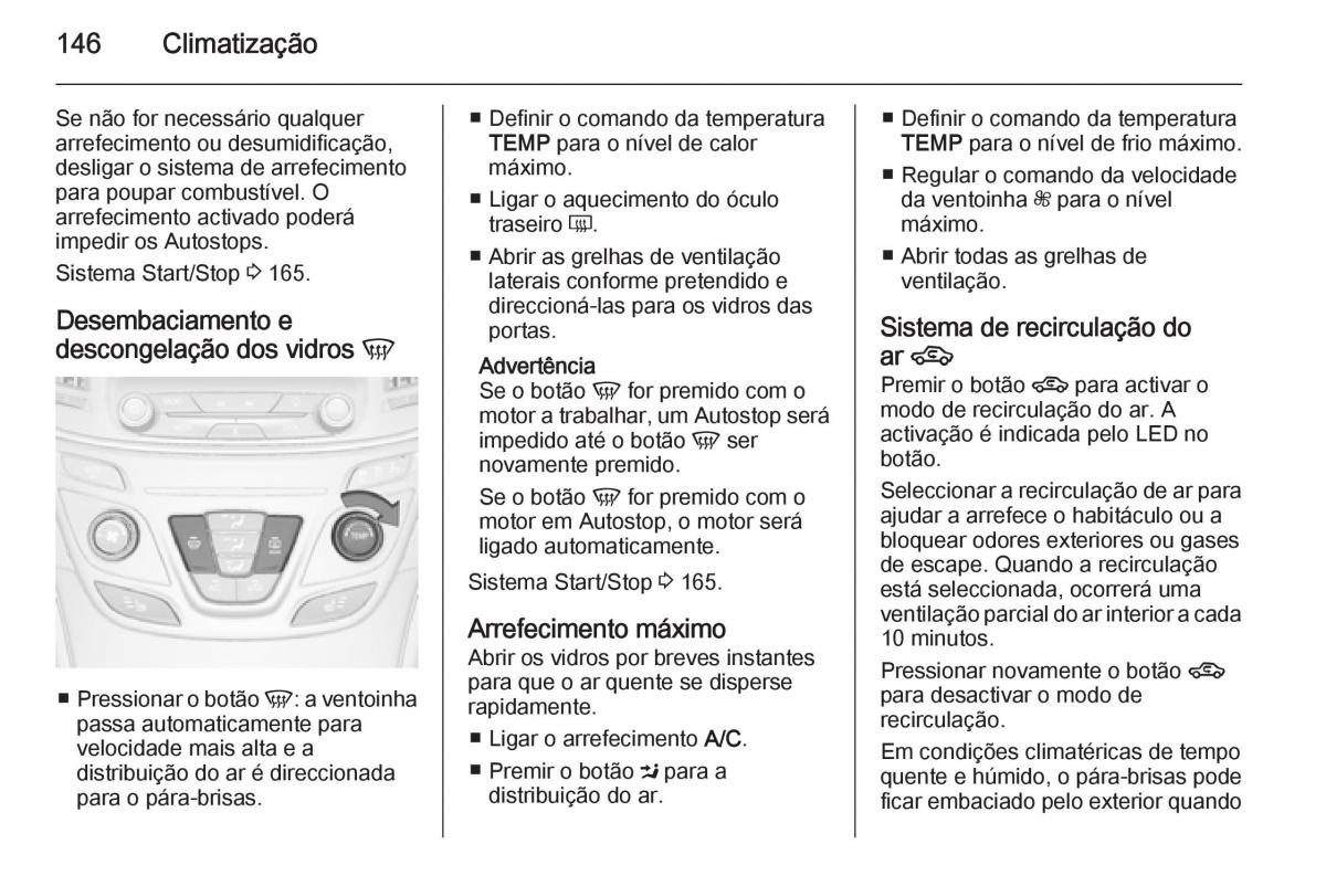 Opel Insignia manual del propietario / page 148