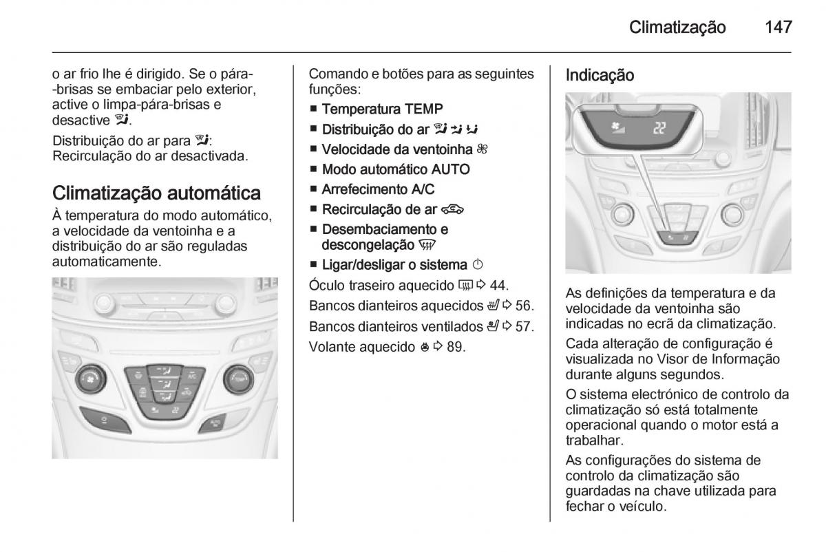 Opel Insignia manual del propietario / page 149