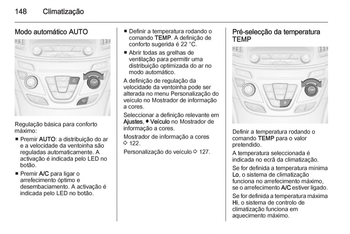 Opel Insignia manual del propietario / page 150