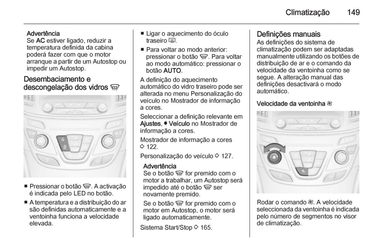 Opel Insignia manual del propietario / page 151