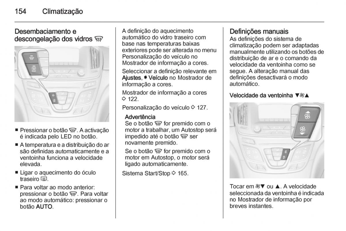 Opel Insignia manual del propietario / page 156