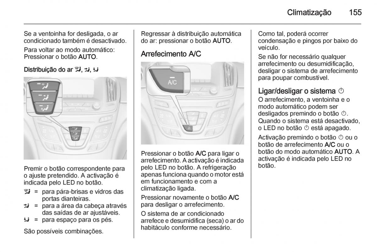 Opel Insignia manual del propietario / page 157