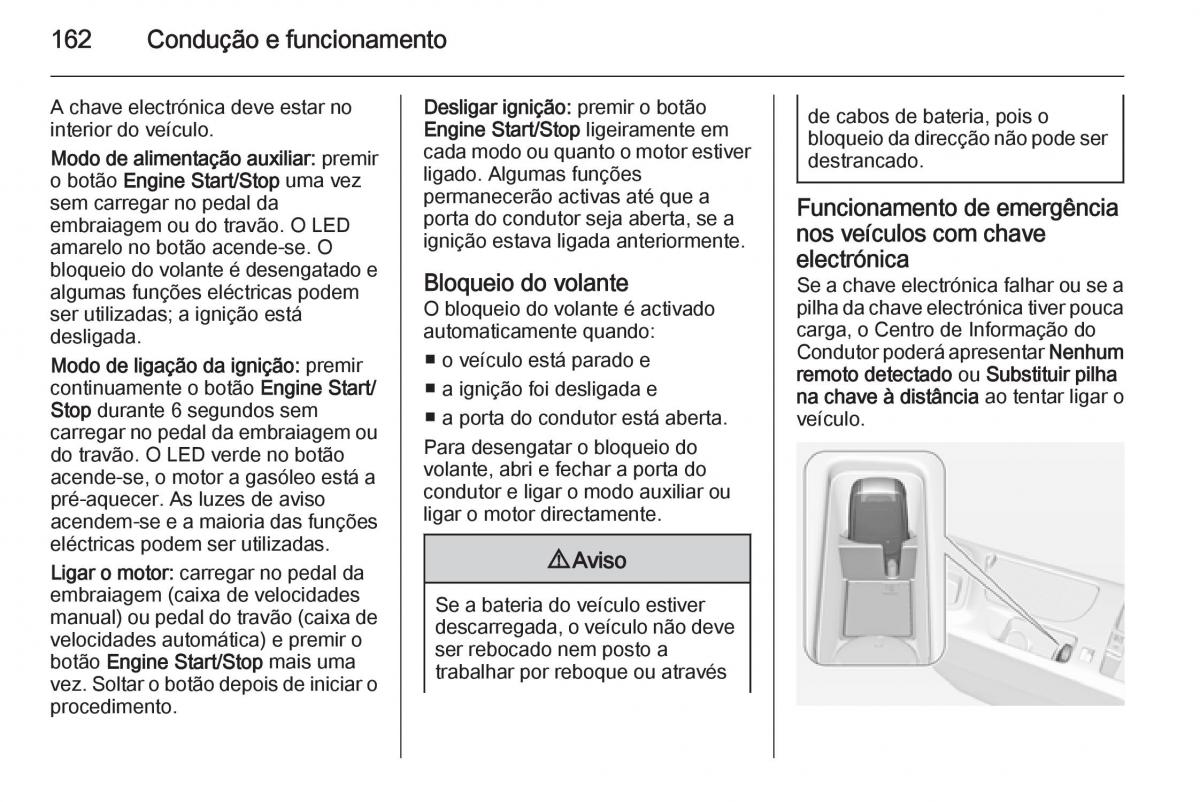 Opel Insignia manual del propietario / page 164