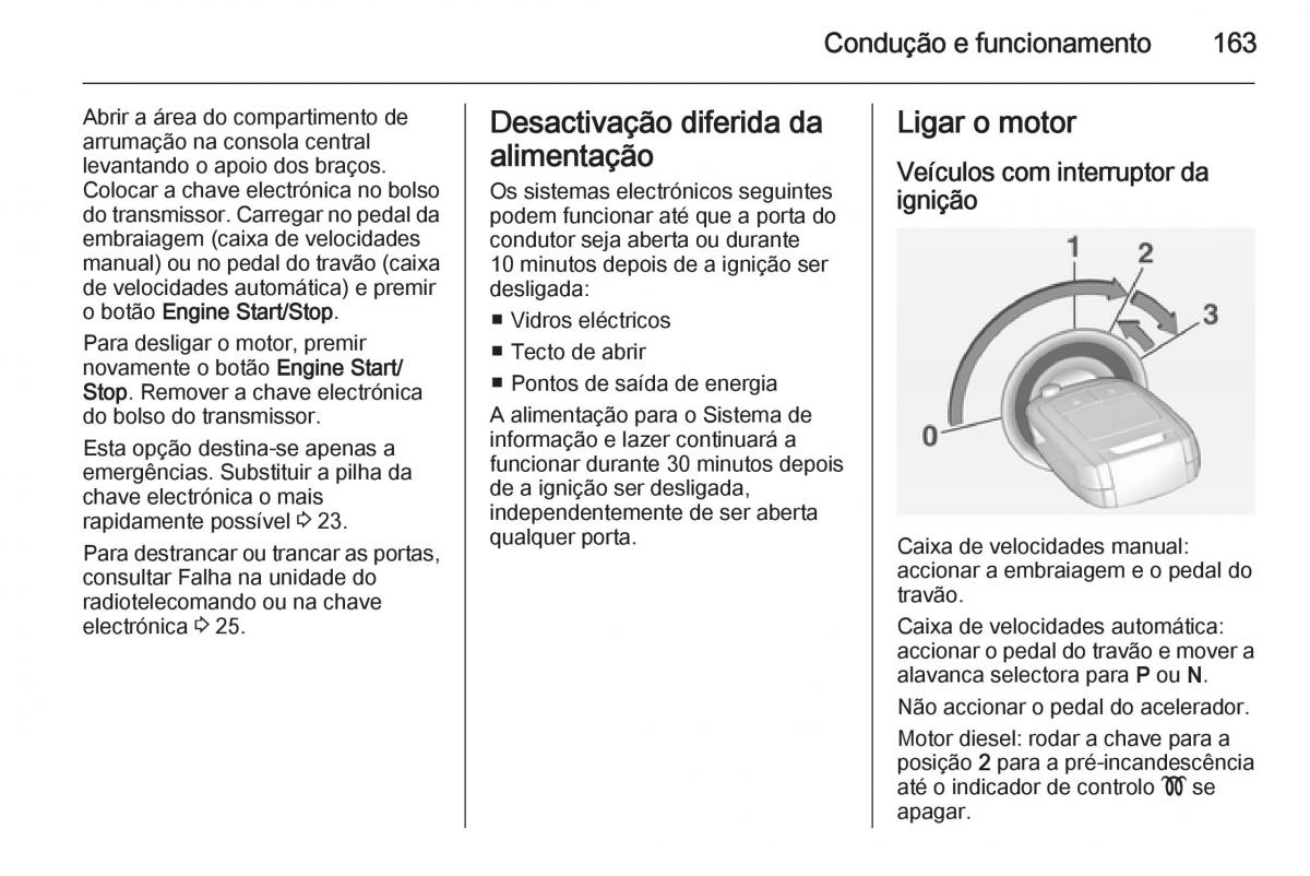 Opel Insignia manual del propietario / page 165