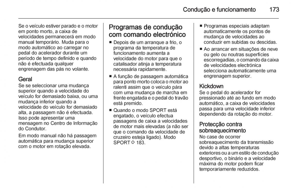 Opel Insignia manual del propietario / page 175