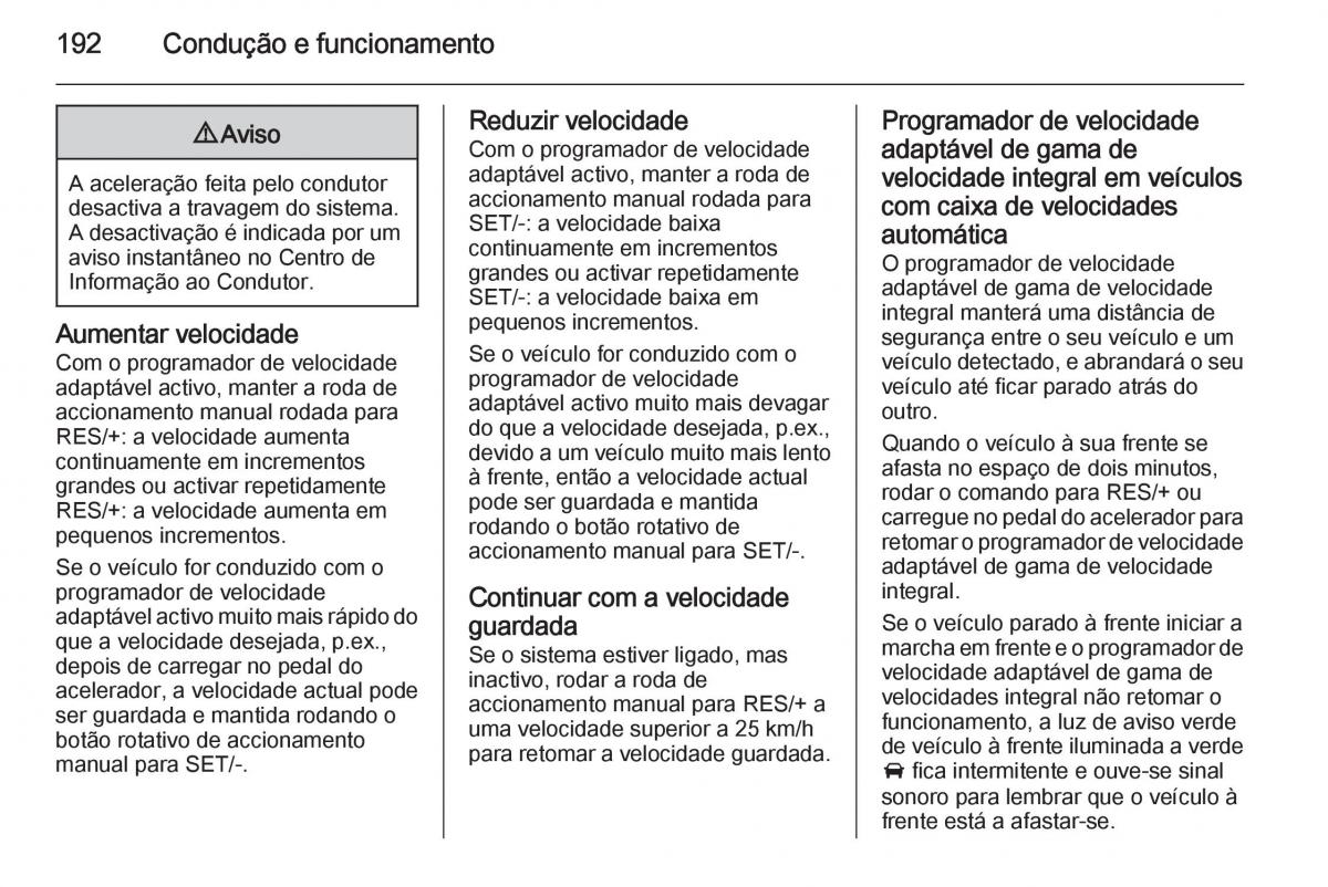 Opel Insignia manual del propietario / page 194