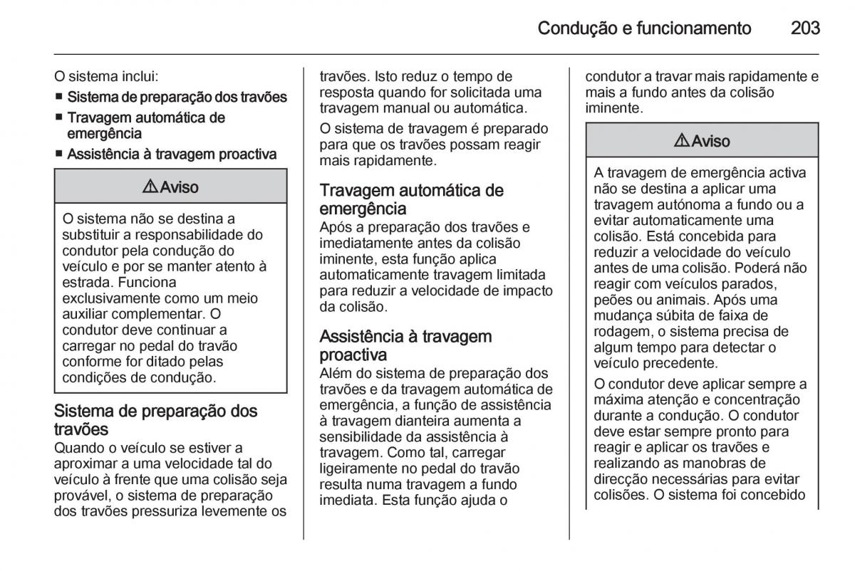 Opel Insignia manual del propietario / page 205