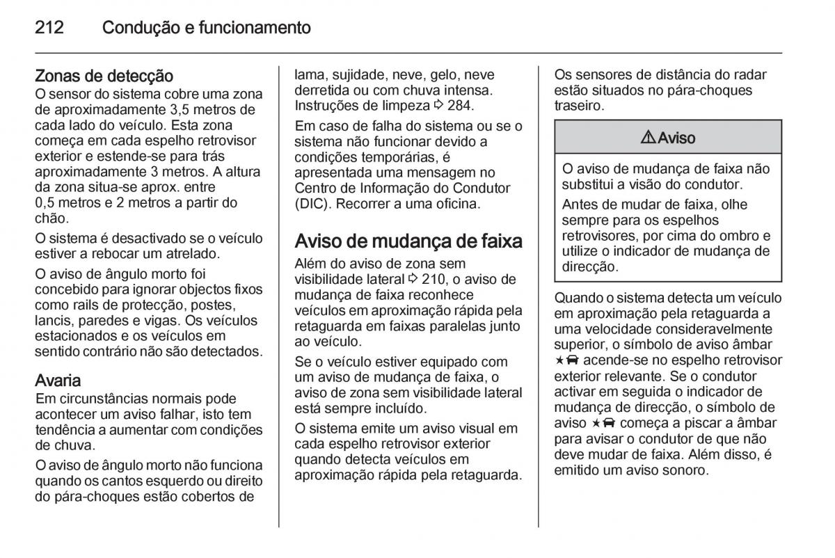 Opel Insignia manual del propietario / page 214