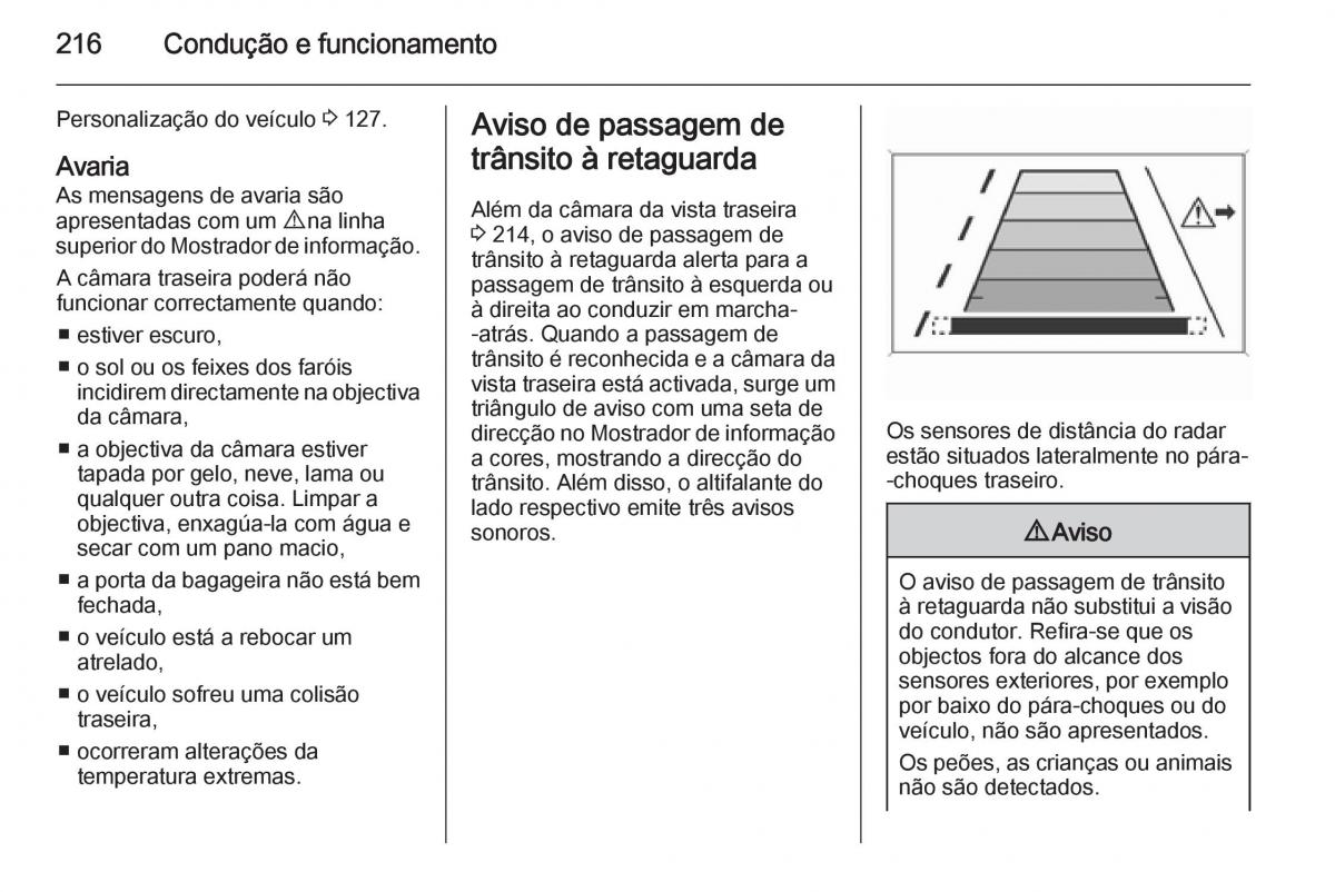 Opel Insignia manual del propietario / page 218