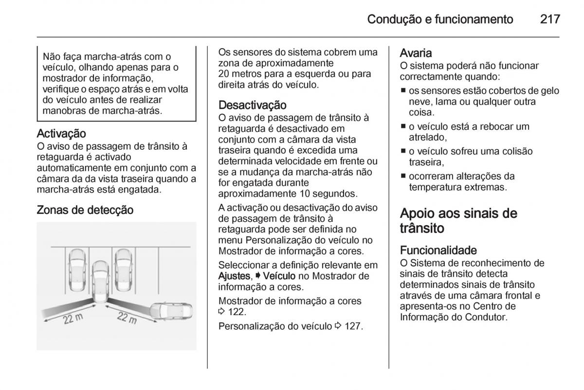 Opel Insignia manual del propietario / page 219