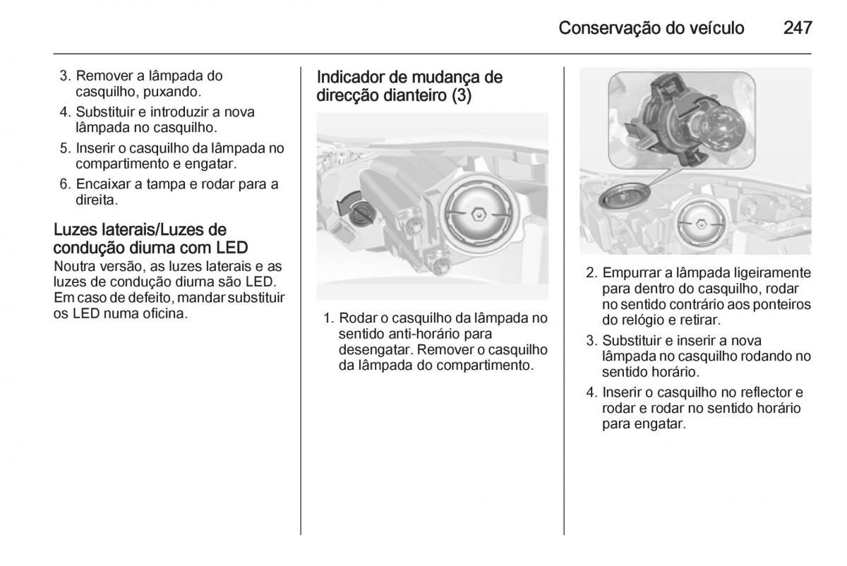 Opel Insignia manual del propietario / page 249