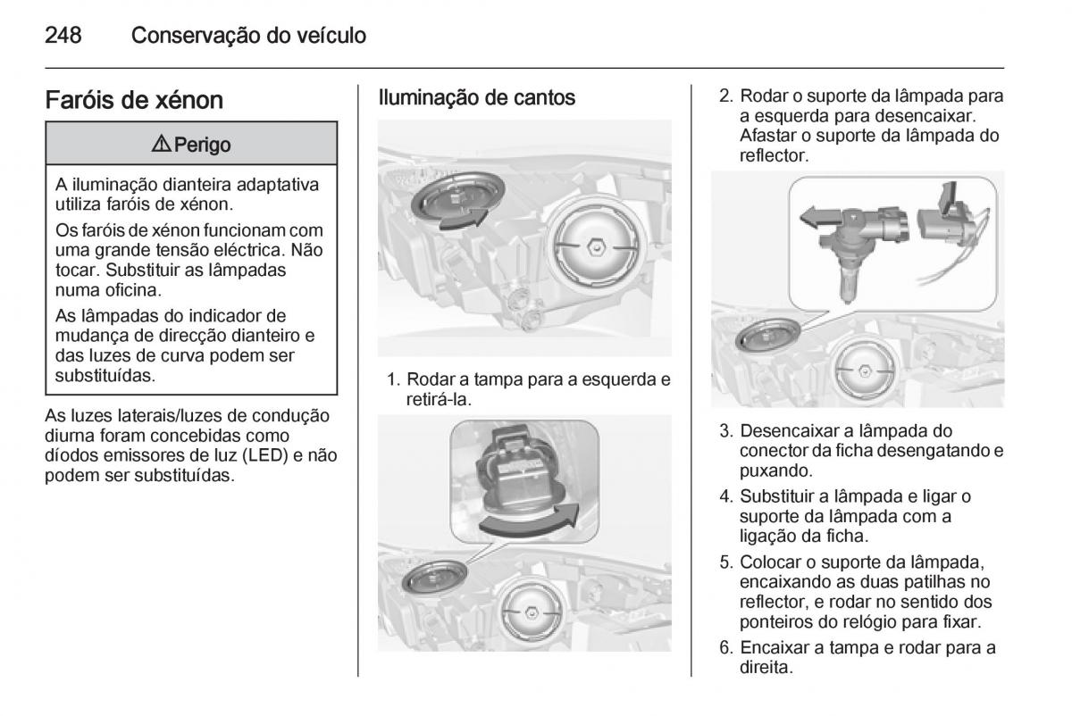 Opel Insignia manual del propietario / page 250