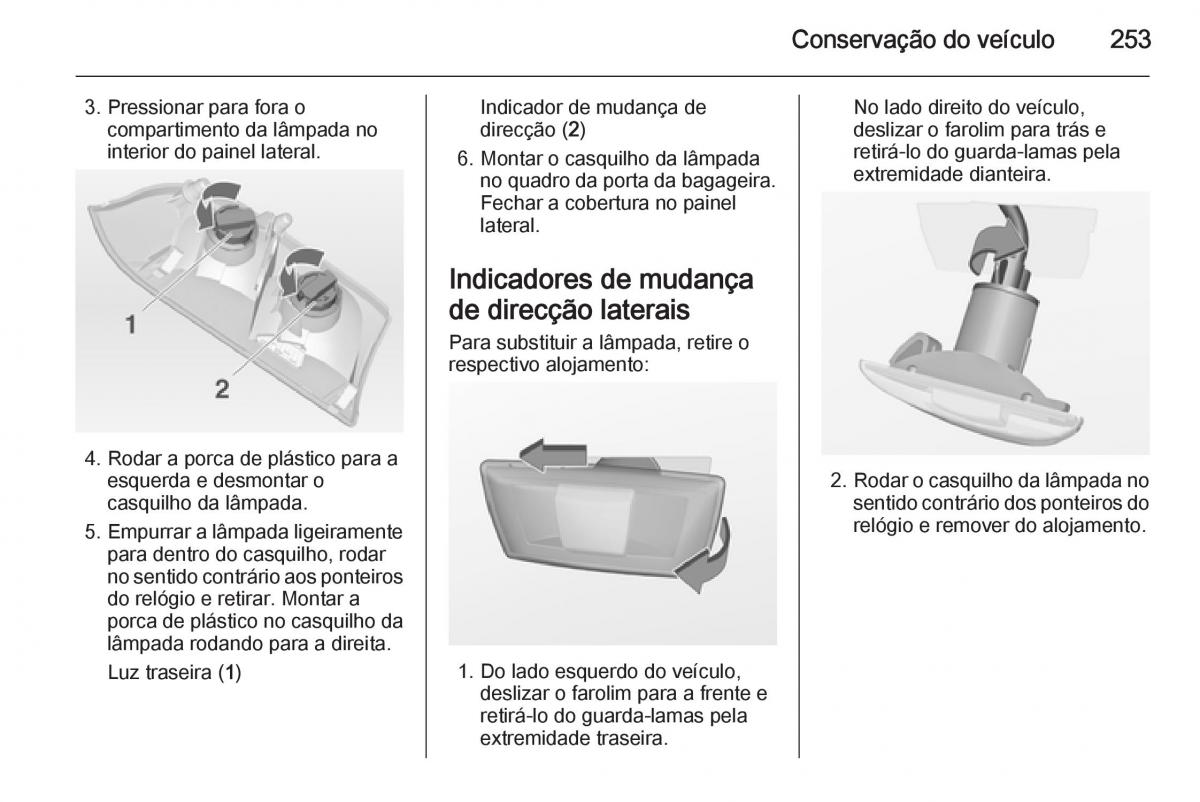 Opel Insignia manual del propietario / page 255