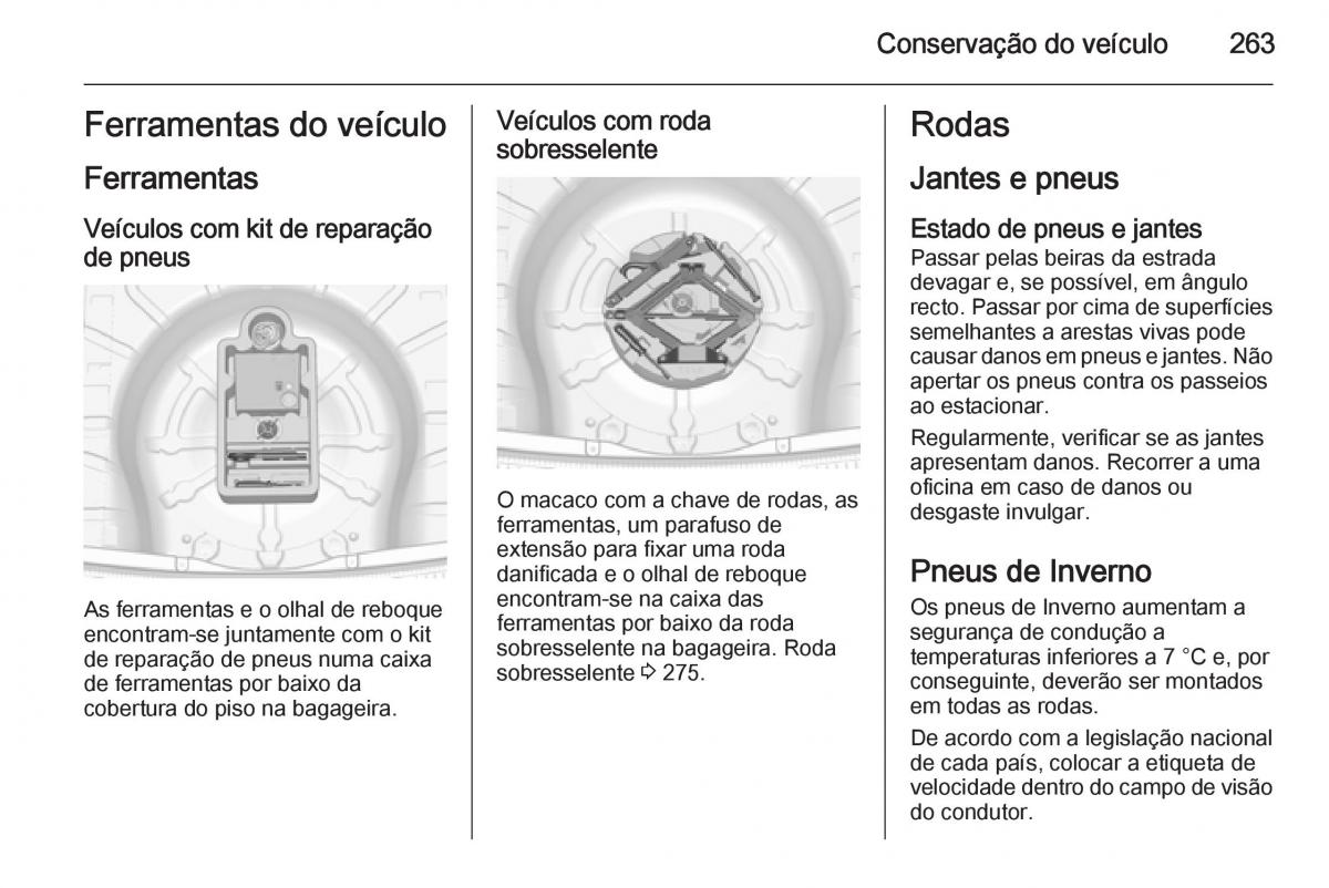 Opel Insignia manual del propietario / page 265