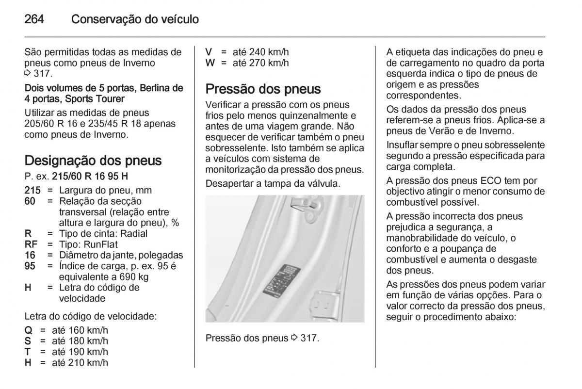 Opel Insignia manual del propietario / page 266