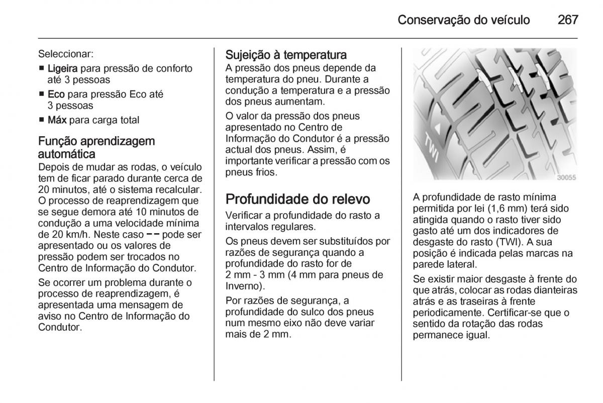 Opel Insignia manual del propietario / page 269