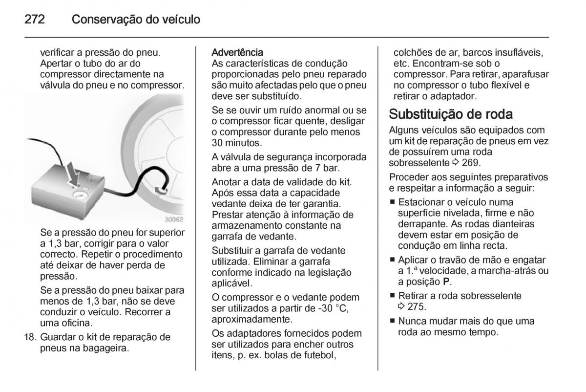 Opel Insignia manual del propietario / page 274