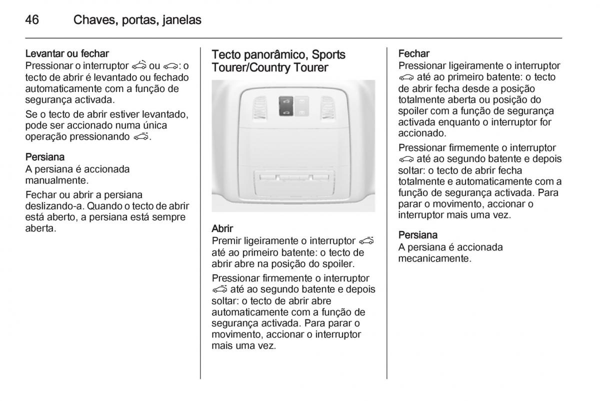 Opel Insignia manual del propietario / page 48