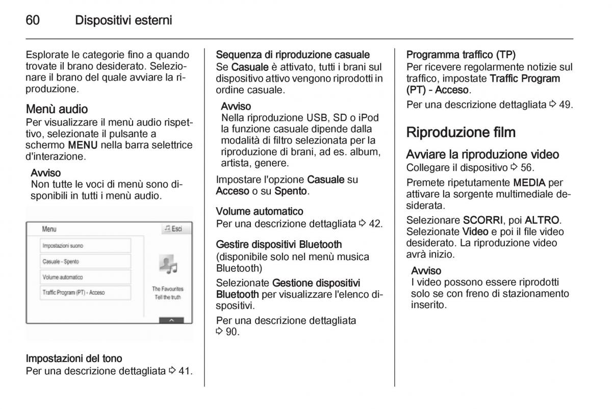 Opel Insignia manuale del proprietario / page 60