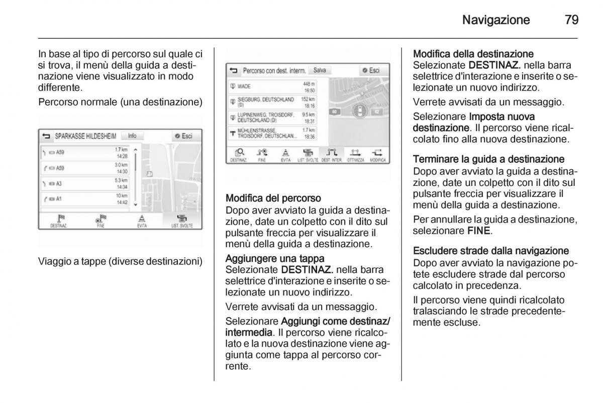 Opel Insignia manuale del proprietario / page 79