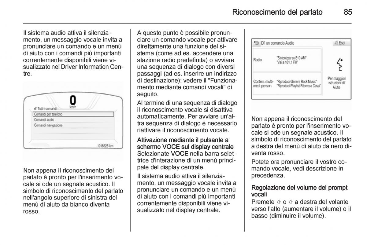 Opel Insignia manuale del proprietario / page 85