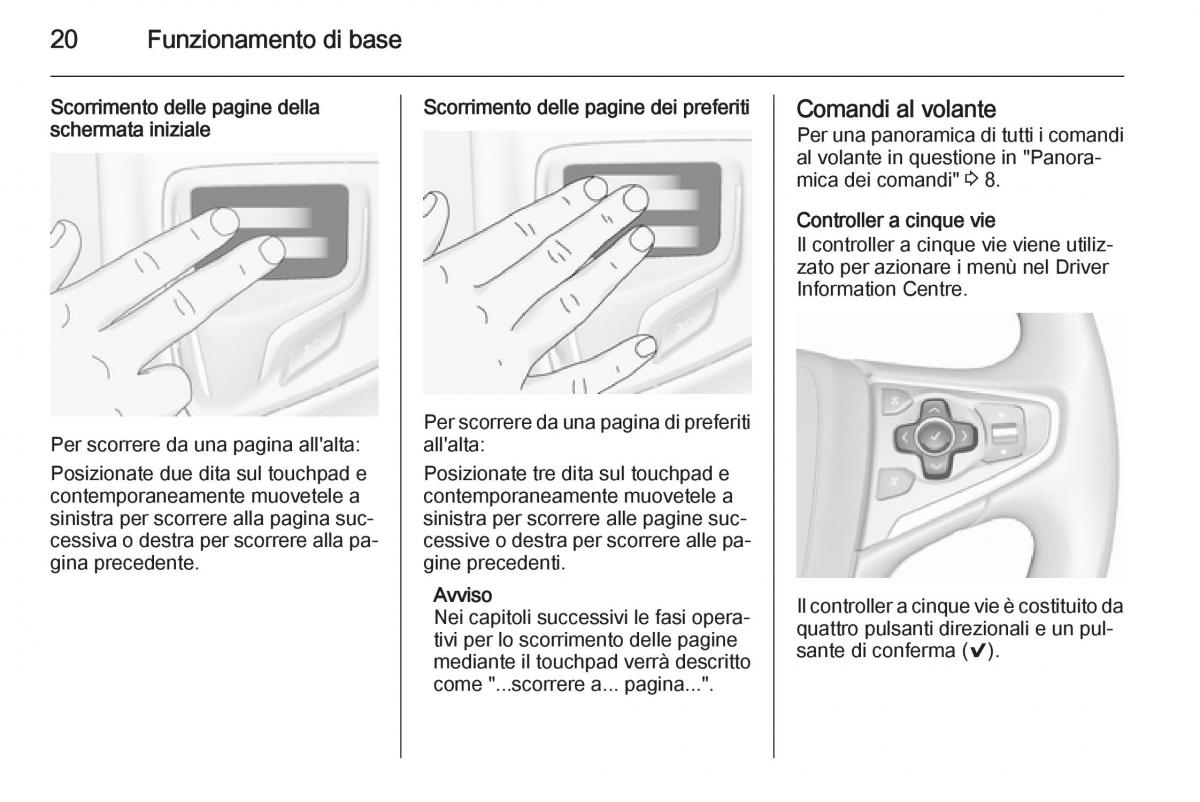 Opel Insignia manuale del proprietario / page 20