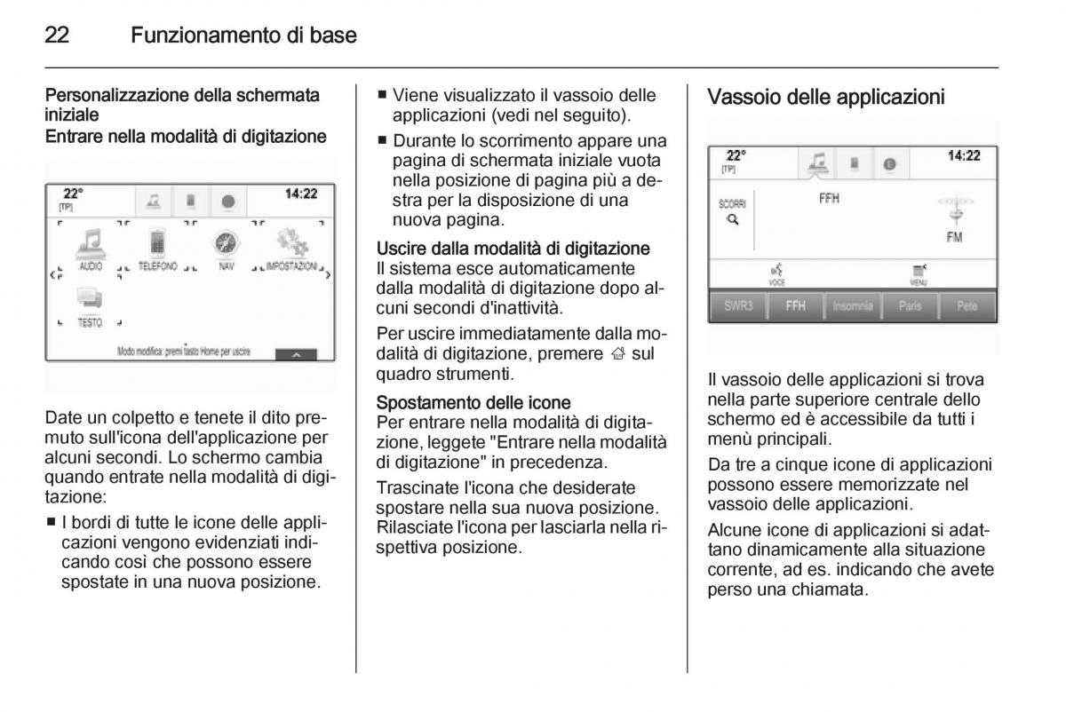 Opel Insignia manuale del proprietario / page 22