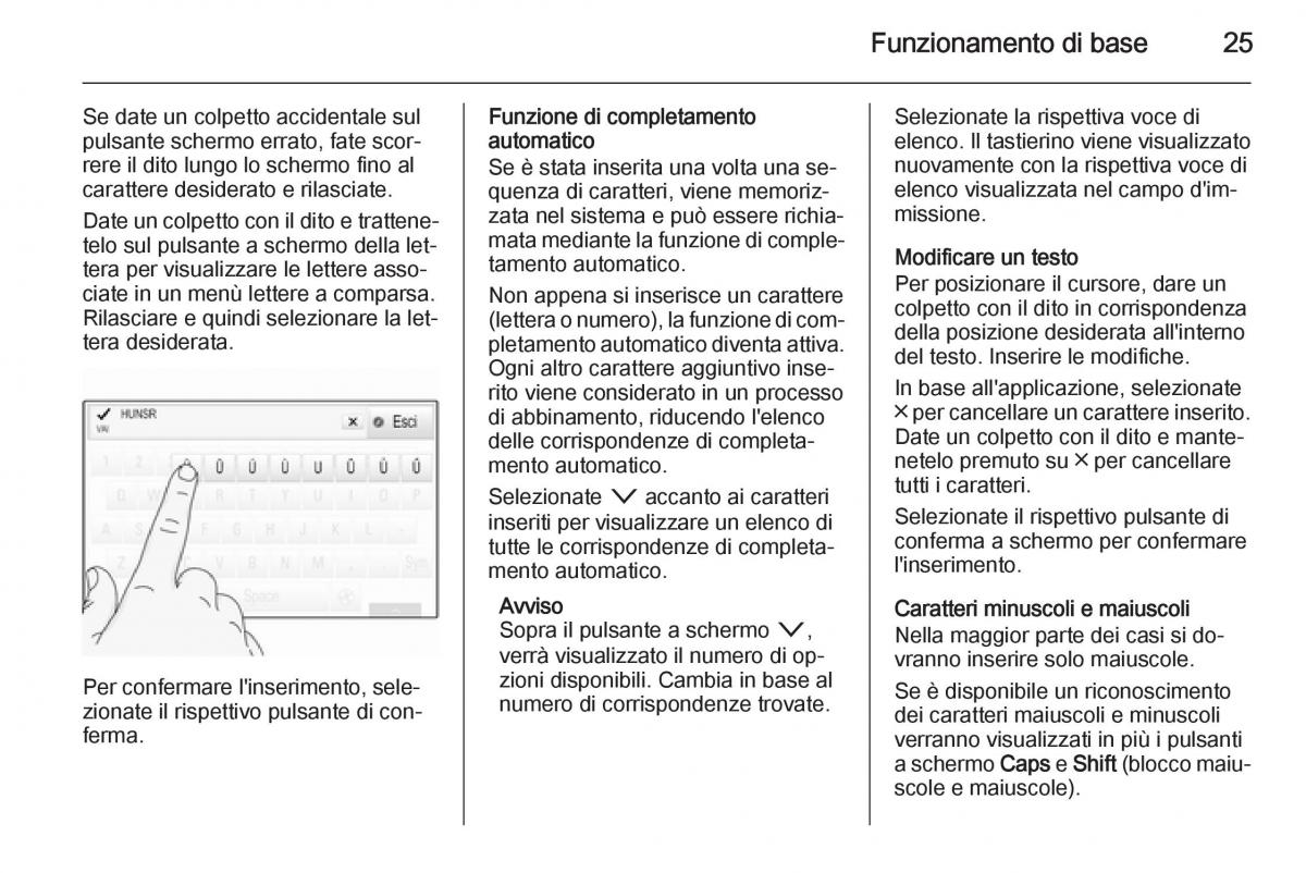 Opel Insignia manuale del proprietario / page 25