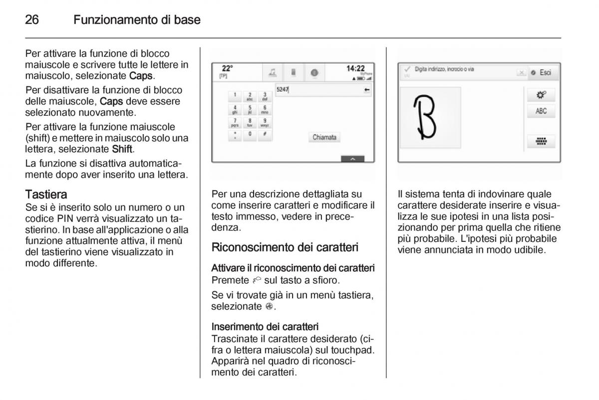 Opel Insignia manuale del proprietario / page 26