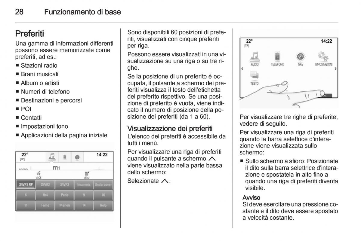 Opel Insignia manuale del proprietario / page 28