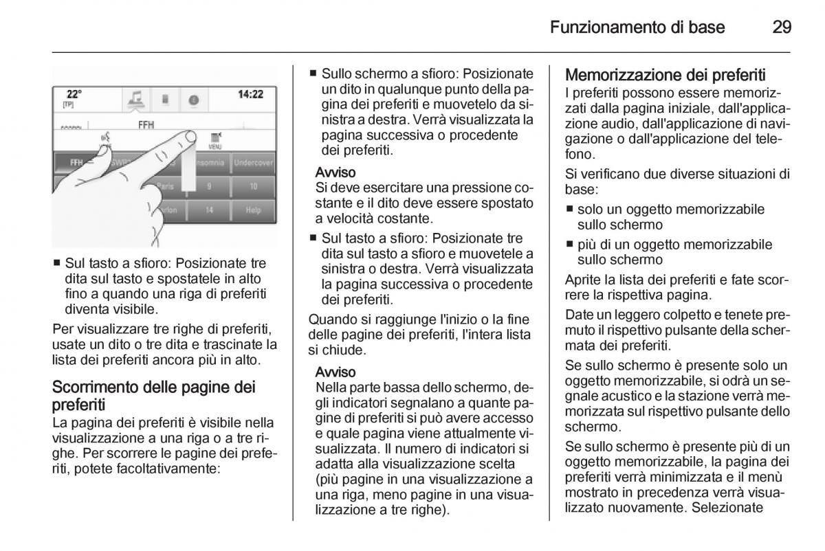 Opel Insignia manuale del proprietario / page 29