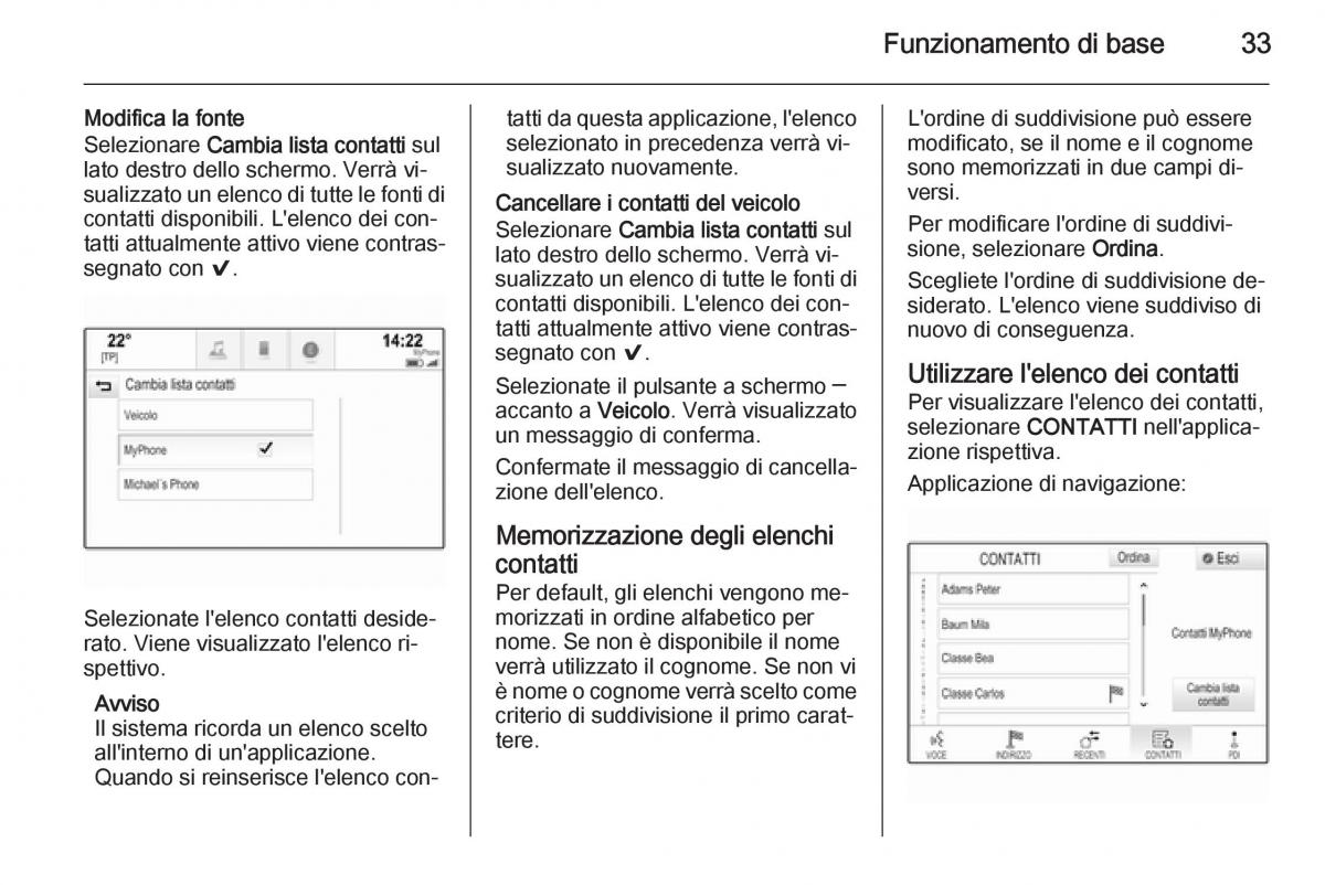 Opel Insignia manuale del proprietario / page 33