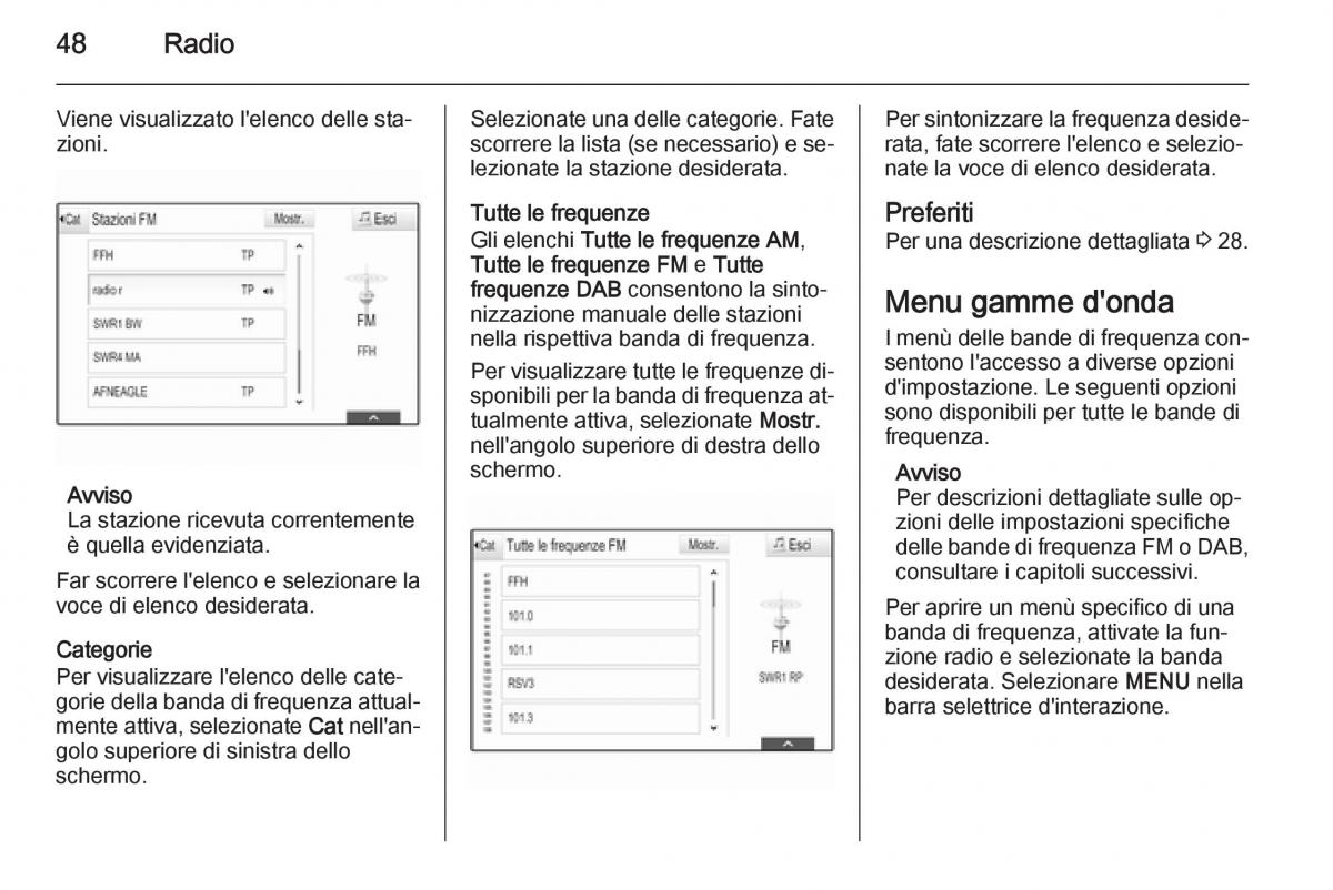 Opel Insignia manuale del proprietario / page 48