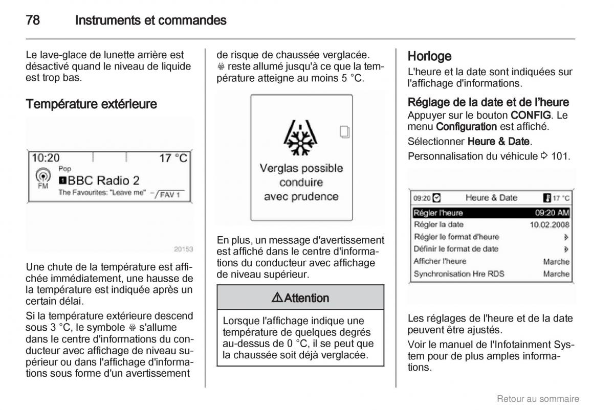 Opel Insignia manuel du proprietaire / page 78