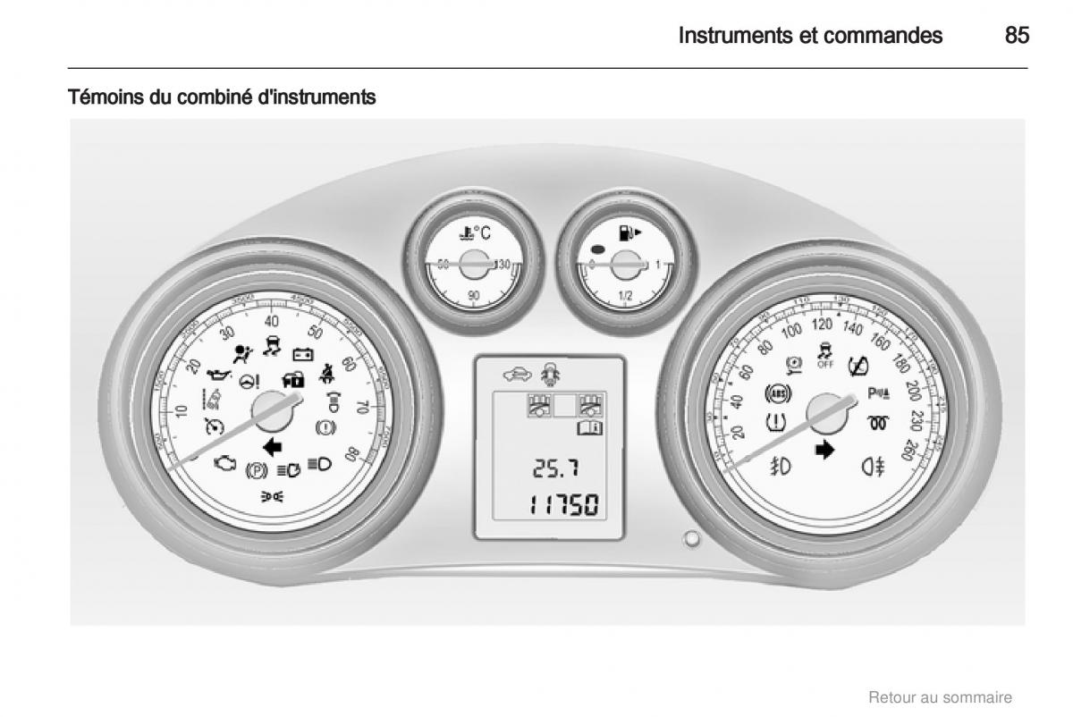 Opel Insignia manuel du proprietaire / page 85