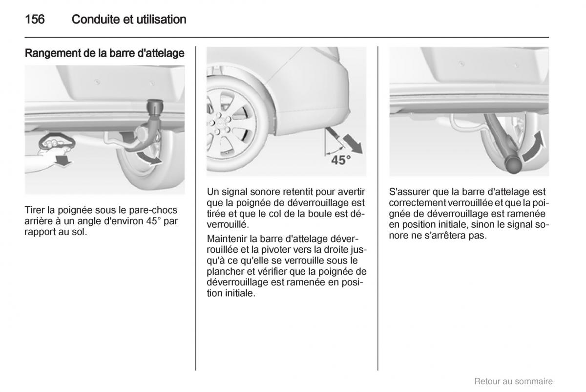 Opel Insignia manuel du proprietaire / page 156