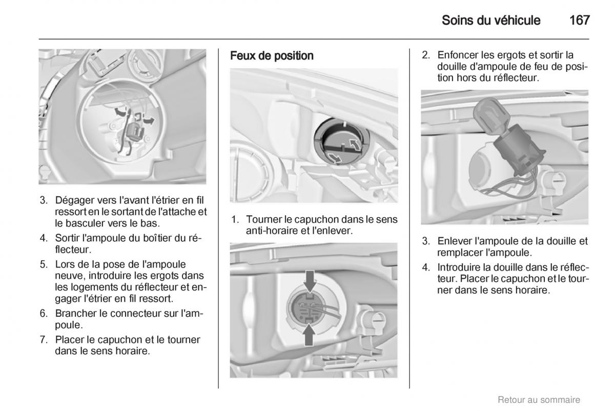 Opel Insignia manuel du proprietaire / page 167